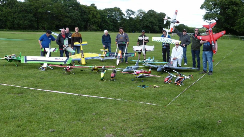 Blackburn model plane club vows to fight public park ban BBC News