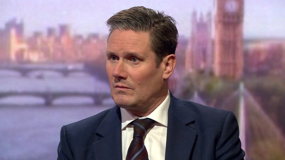 Brexit Starmer Calls For Commons Vote On Terms Bbc News