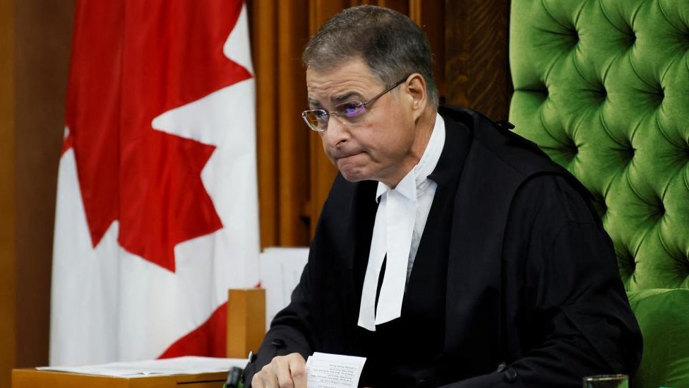 Canadas Speaker Anthony Rota resigns after Nazi in parliament row