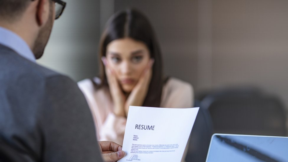 Mujer en la oficina