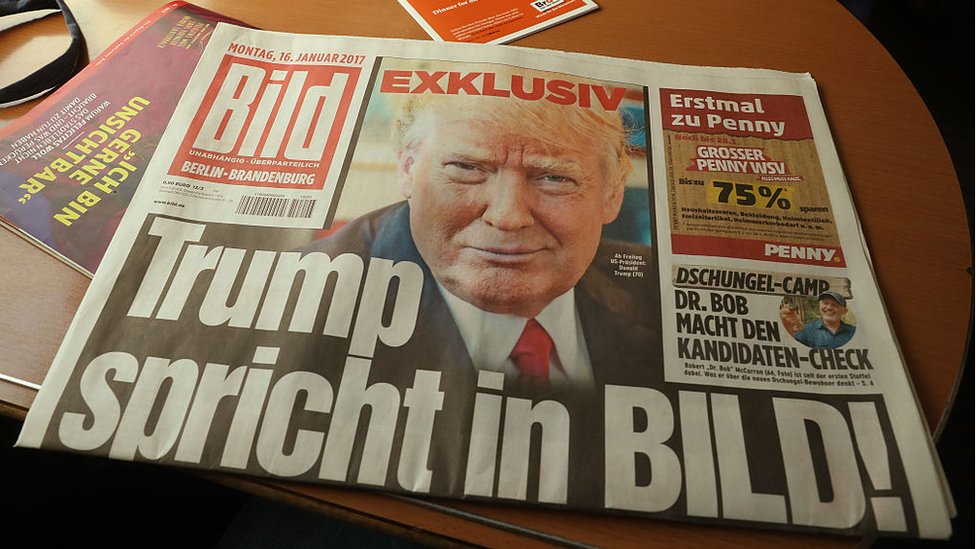 German tabloid Bild Zeitung t