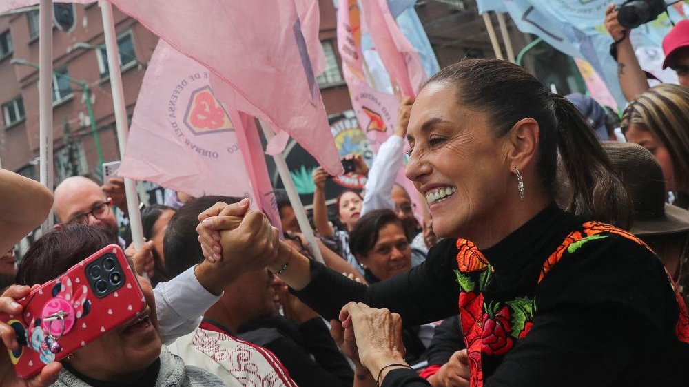 Mexico poll frontrunner Claudia Sheinbaum deluged with hate messages