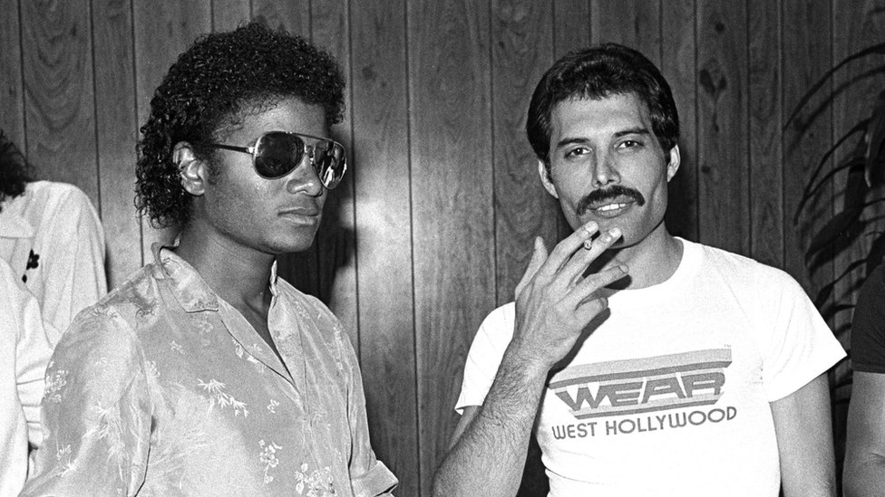 Michael Jackson y Freddie Mercury