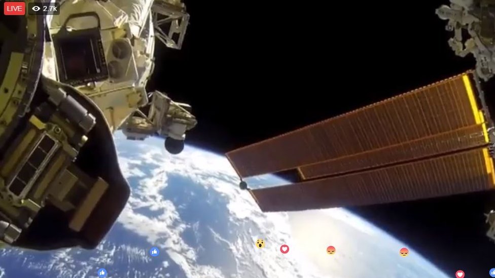live webcam from space station