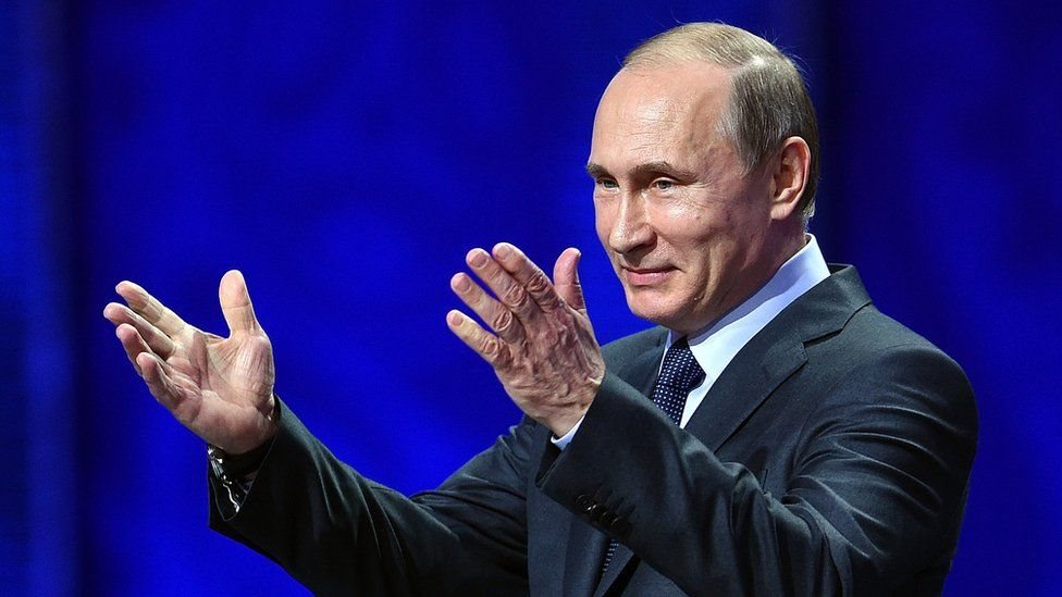 Nga: Vladimir Putin tái đắc cử với hơn 76% phiếu - BBC News Tiếng Việt
