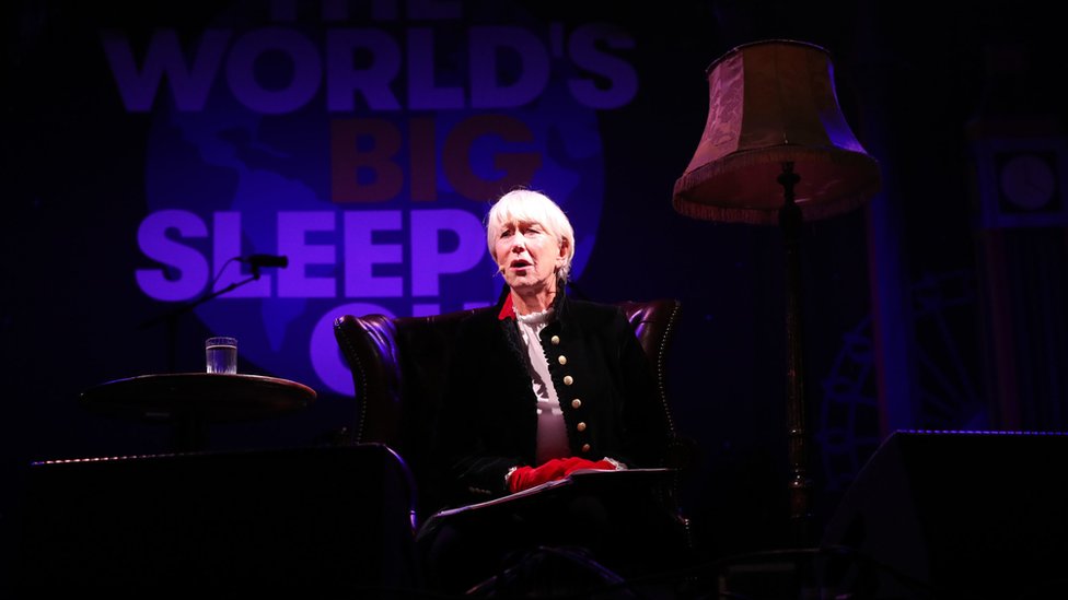 Helen Mirren at World's Big Sleep Out event in London