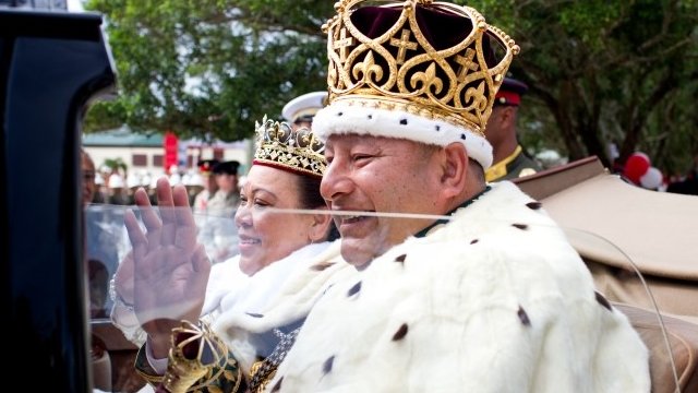 King Tupou VI and Queen Nanasipau'u
