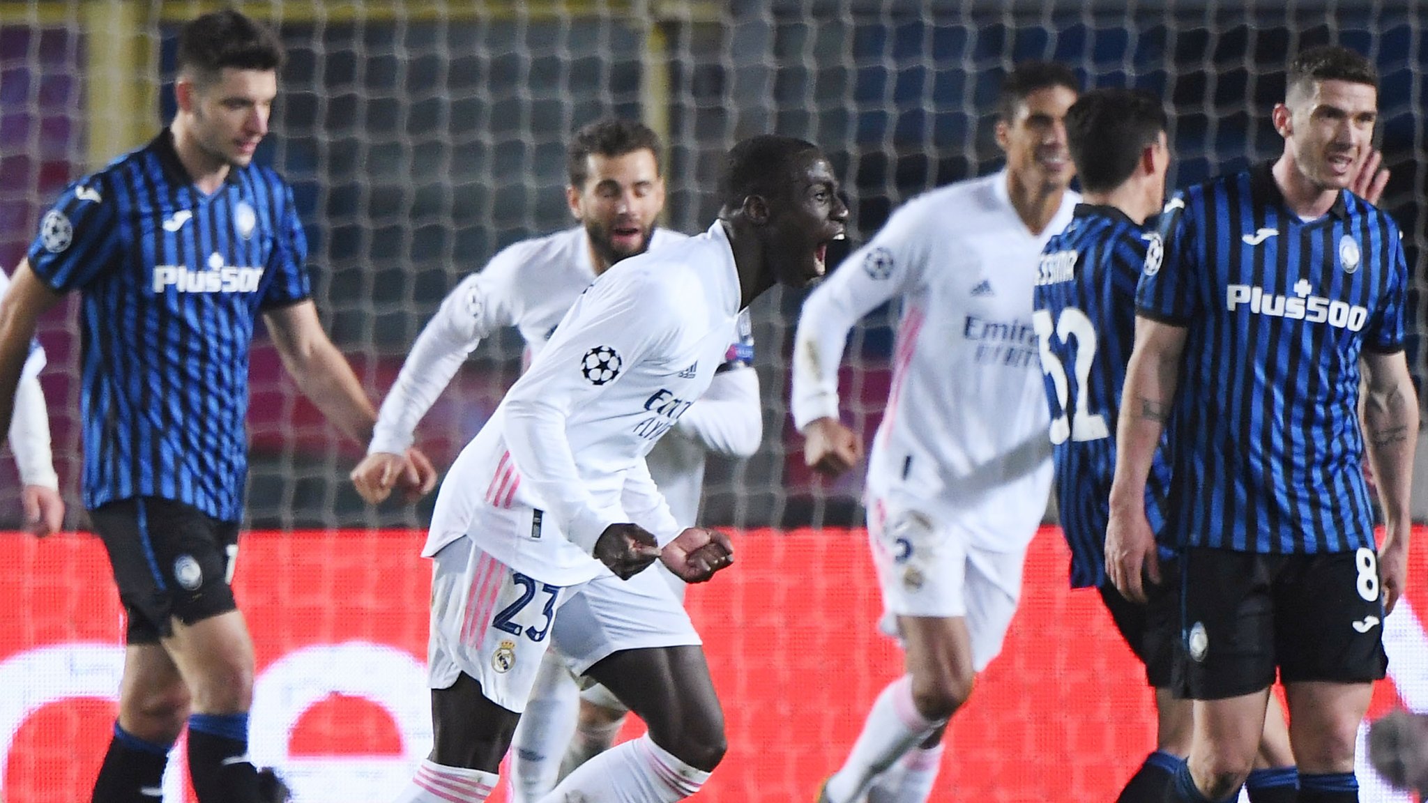 Atalanta 0-1 Real Madrid - Ferland Mendy scores winner in Champions League