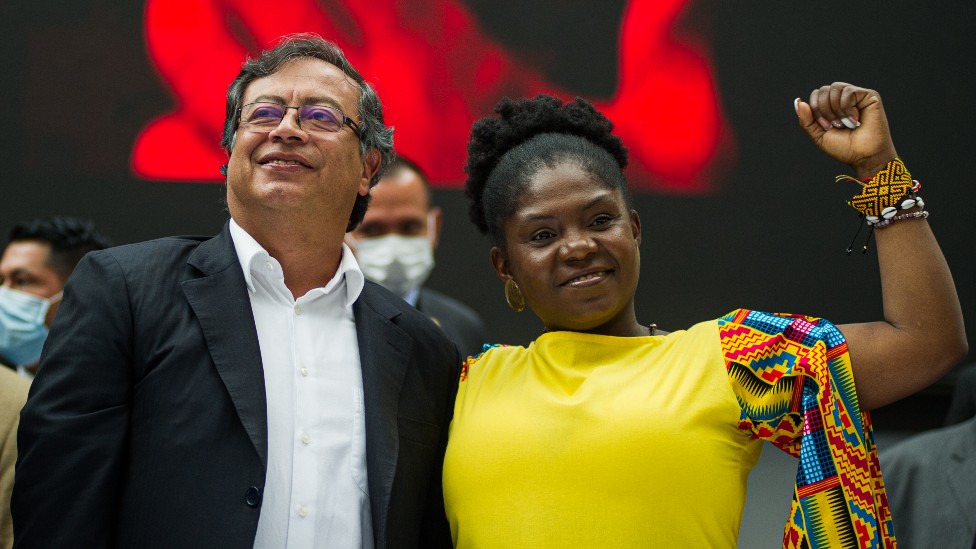 Gustavo Petro y Francia Marquez