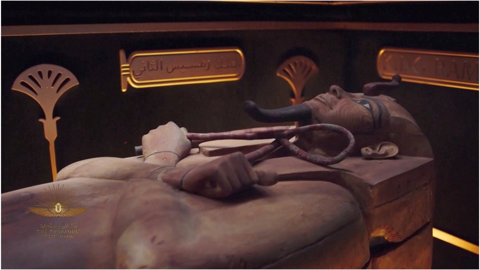La momia del rey Ramsés II