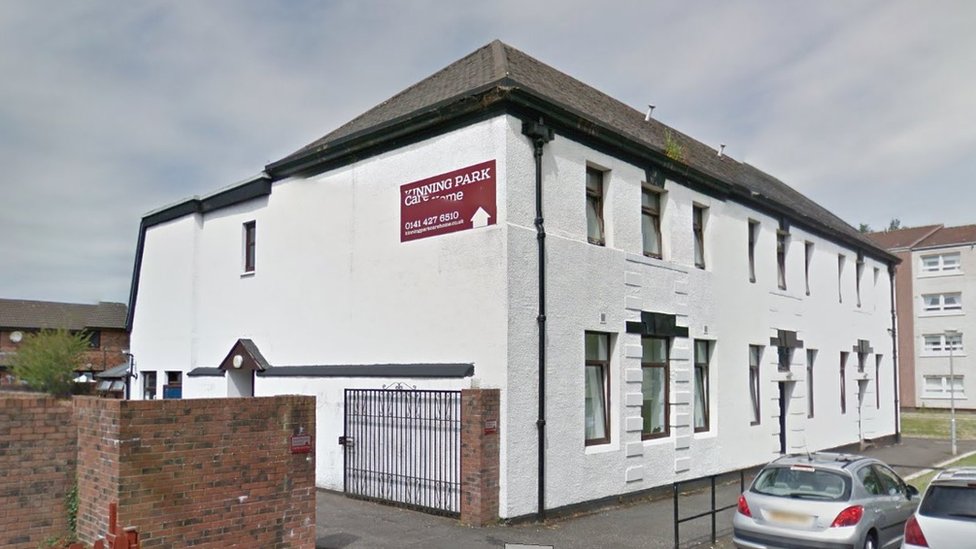 Glasgow care home fined £60,000 over OAP fall death BBC News