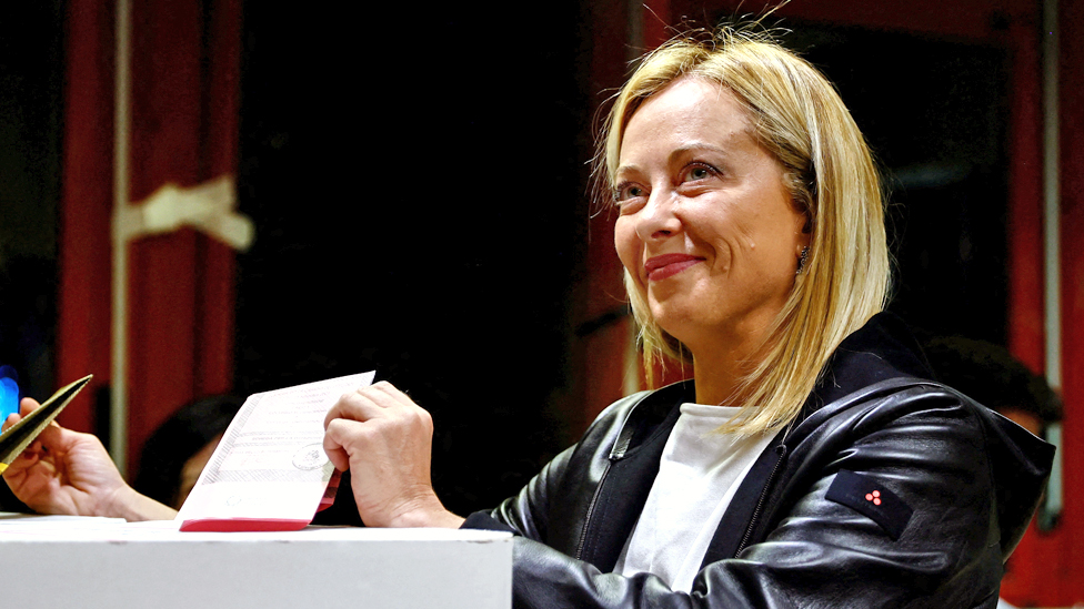 Giorgia Meloni Italys far-right wins election and vows to govern for all  pic