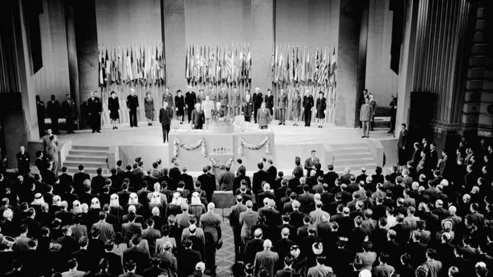 16-я Пленарная Ассамблея учредительной конференции Организации Объединенных Наций в Оперном театре Сан-Франциско, 1945, 1945