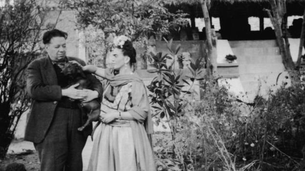 Rivera Diego ile Frida Kahlo