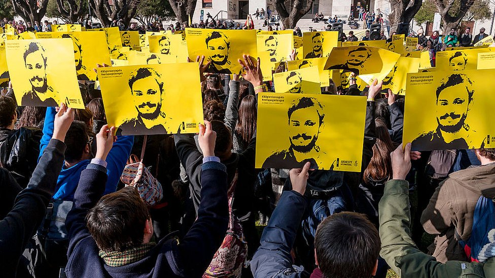 Posters of Giulio Regeni