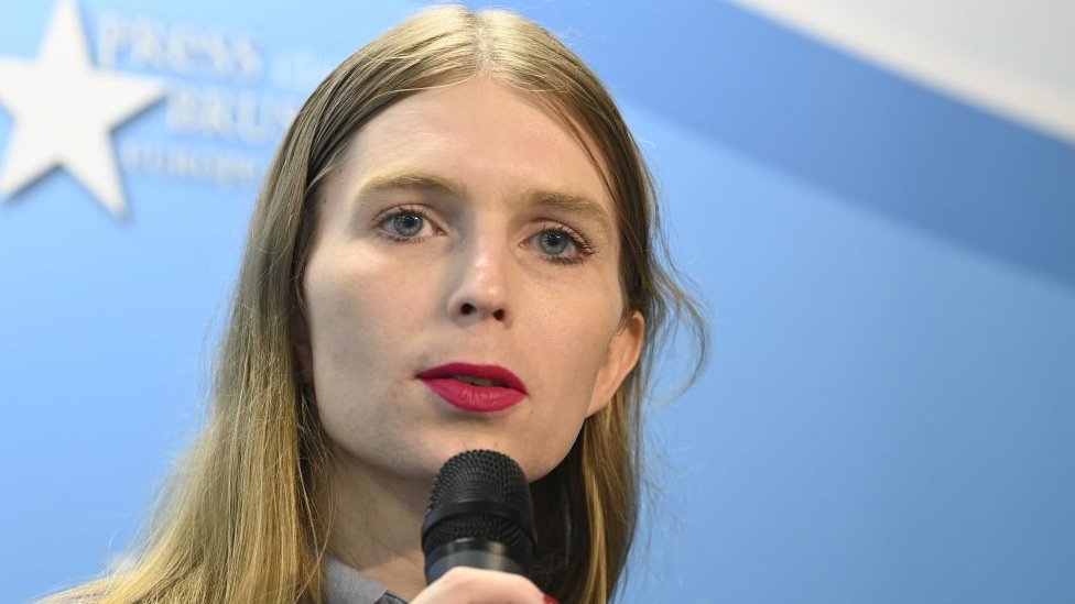 Retrato del exsoldado Chelsea Manning