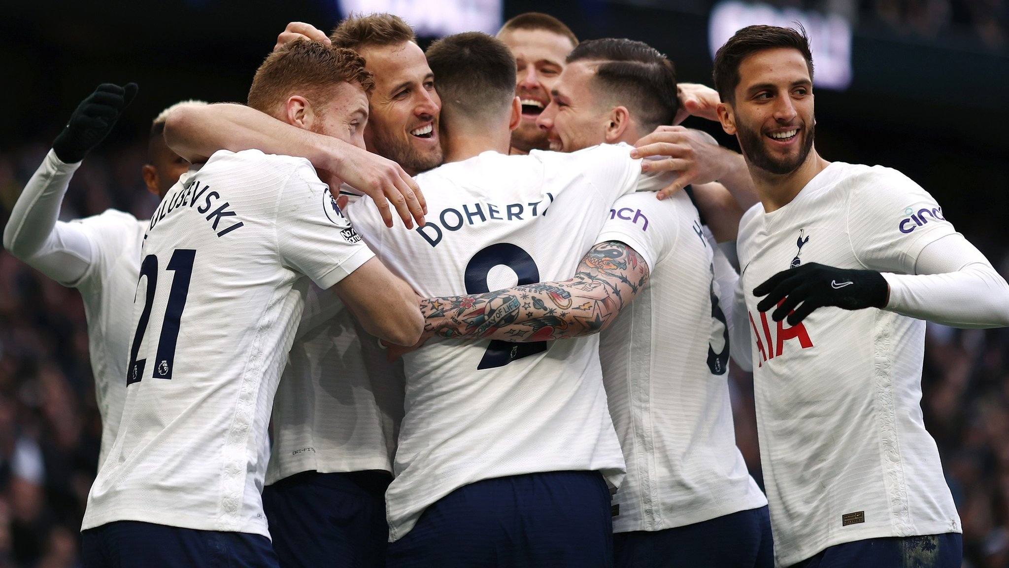 Tottenham Hotspur 5-1 Newcastle United: Son, Doherty, Emerson on scoresheet