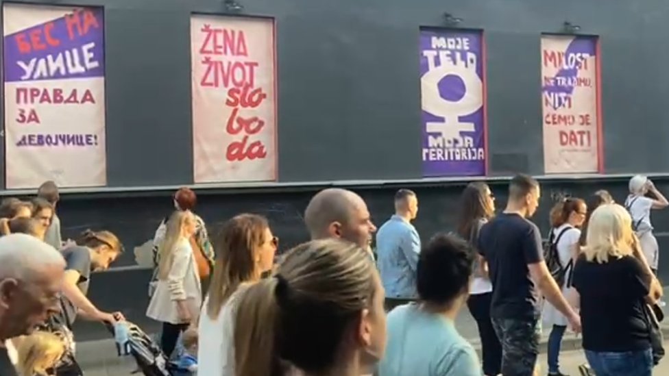 Srbija i politika: „Šetaćemo dok se ne ispune svi zahtevi" - poruka demonstranata sa sedmog opozicionog protesta 7 Novi Sad