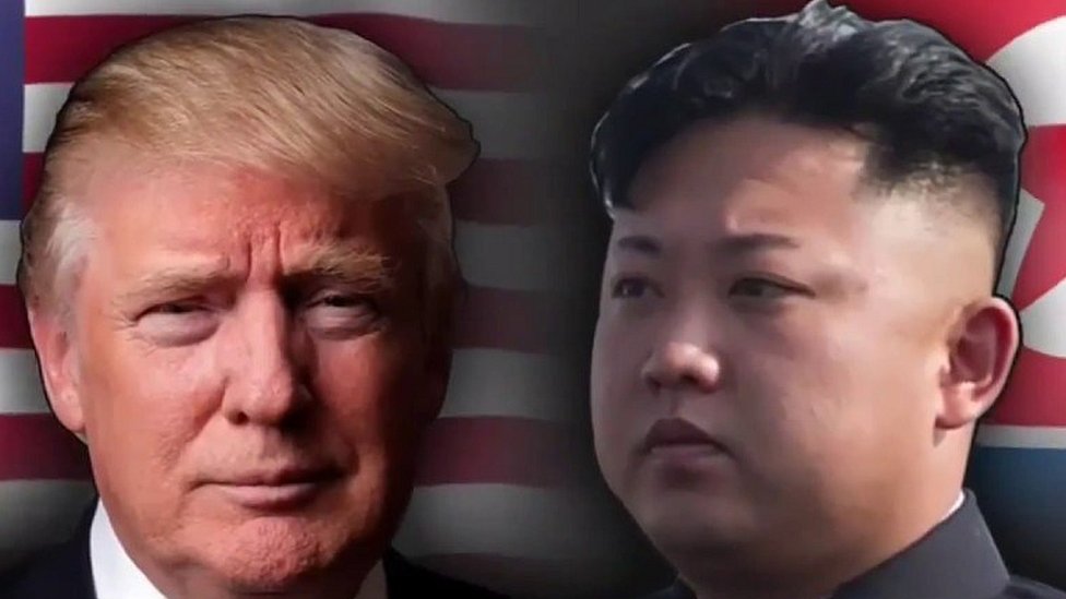 Donald Trum y Kim Jong-un