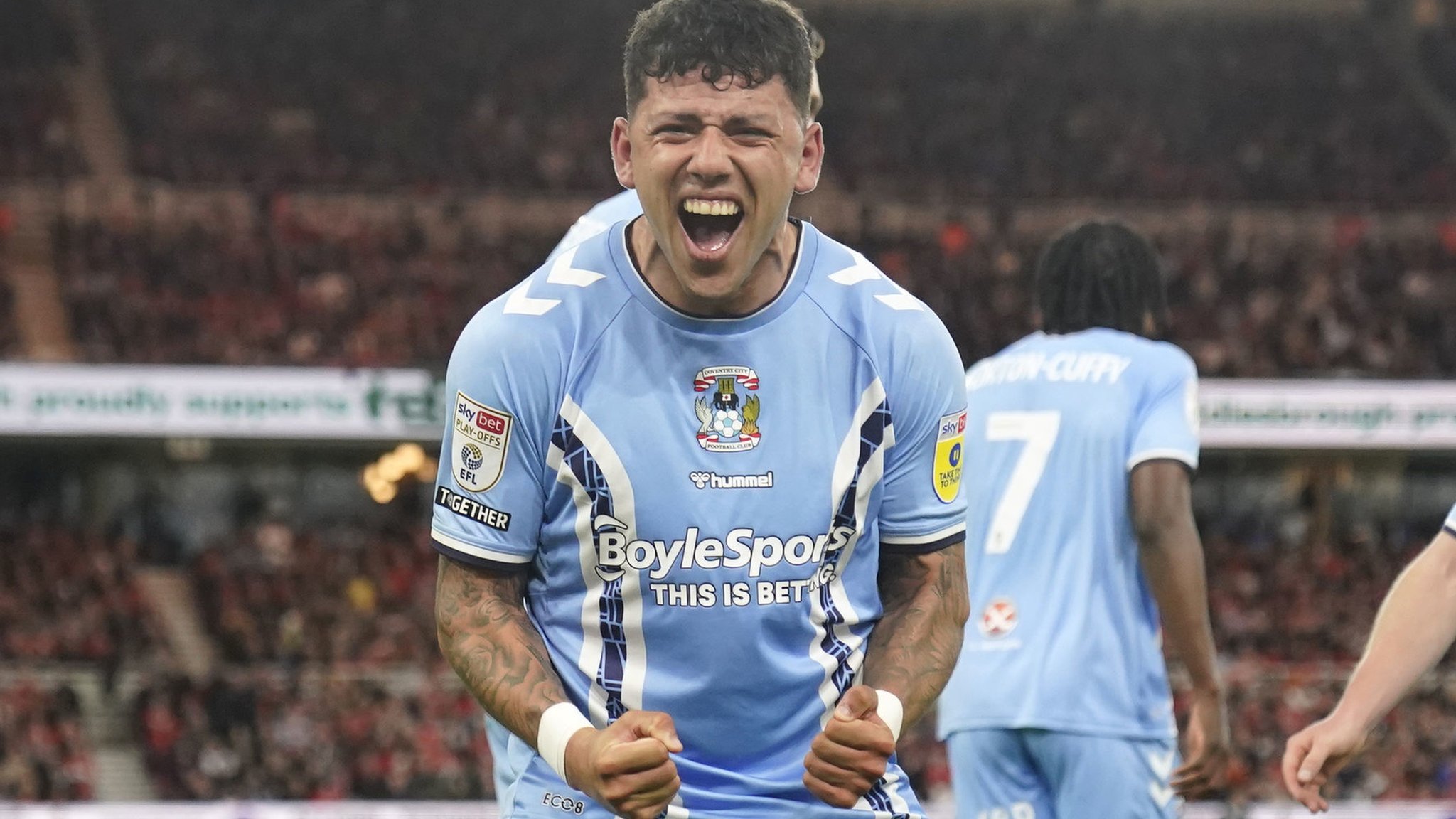 Middlesbrough 0-1 Coventry City (0-1 agg): Sky Blues reach Championship play-off final