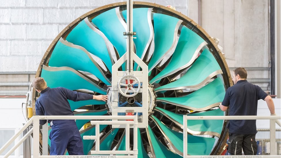 RollsRoyce begins building worlds largest aeroengine  Business Traveller