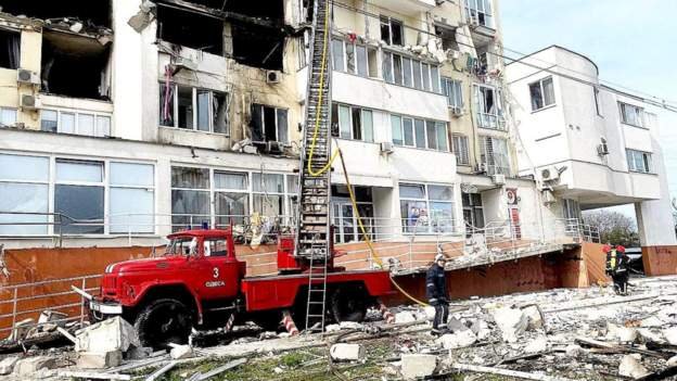 烏克蘭當局將調查敖德薩住宅樓遭俄羅斯襲擊事件