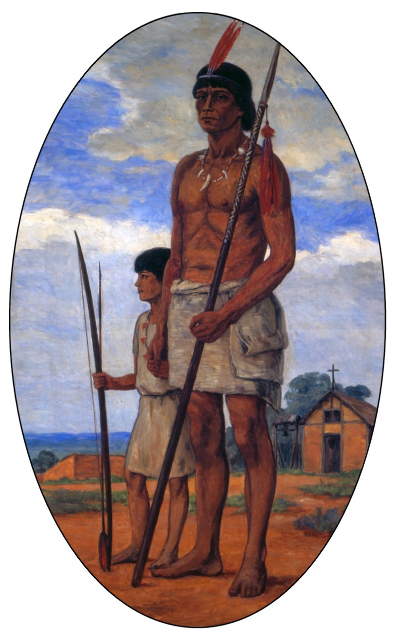 Tibiriçá, em imagem de José Wasth Rodrigues, acervo do Museu Paulista da Universidade de São Paulo