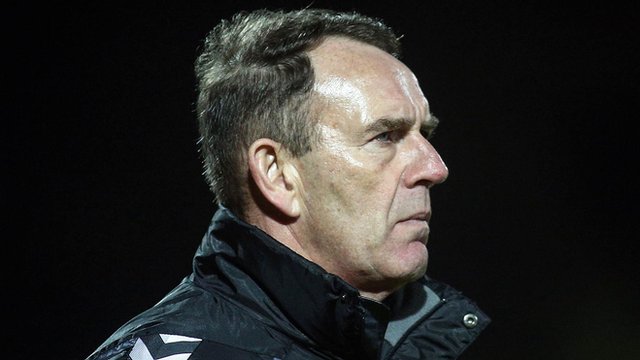 Derry City manager Kenny Shiels