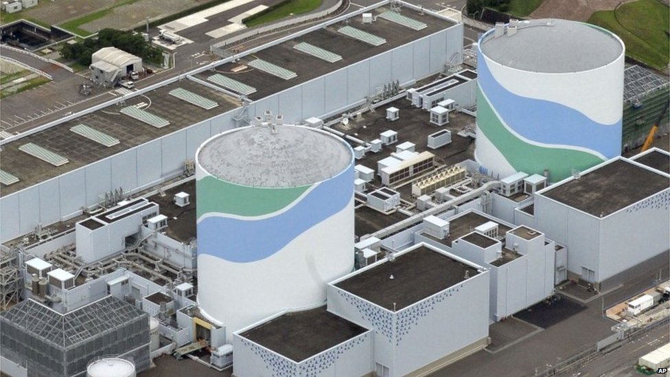 Реакторы 1 и 2 на АЭС Сендай, Япония (7 июля)