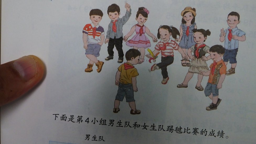 中國小學教材插圖