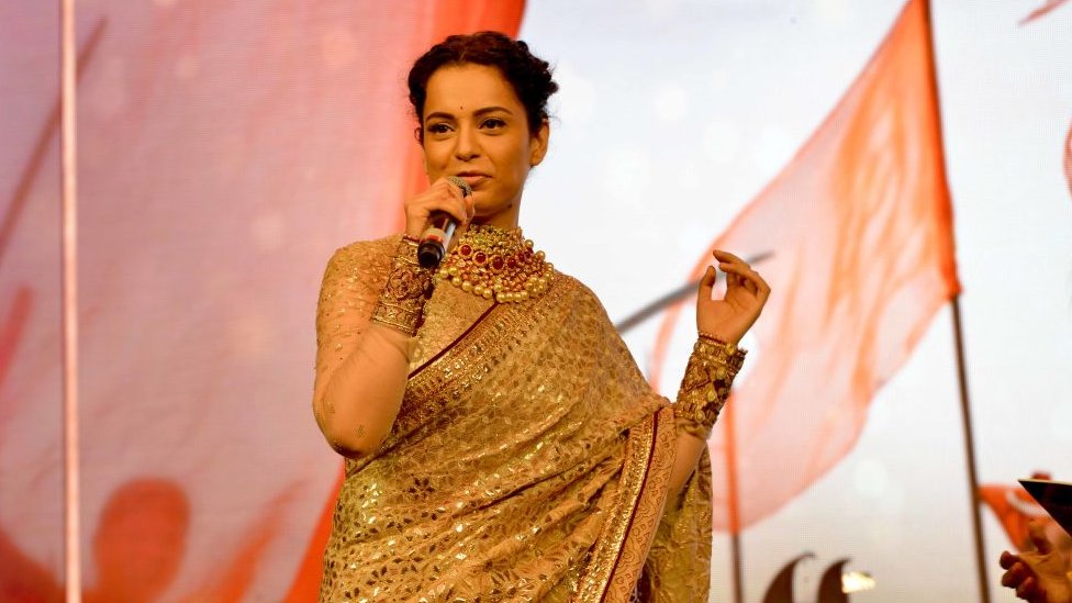 कंगना ने मुंबई पहुंचते ही कहा-आज मेरा घर टूटा है, कल उद्धव ठाकरे का घमंड  टूटेगा - BBC News हिंदी