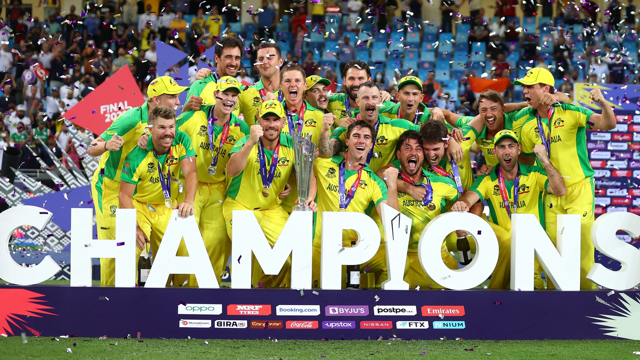 T20 World Cup: Australia beat New Zealand by eight wickets in final