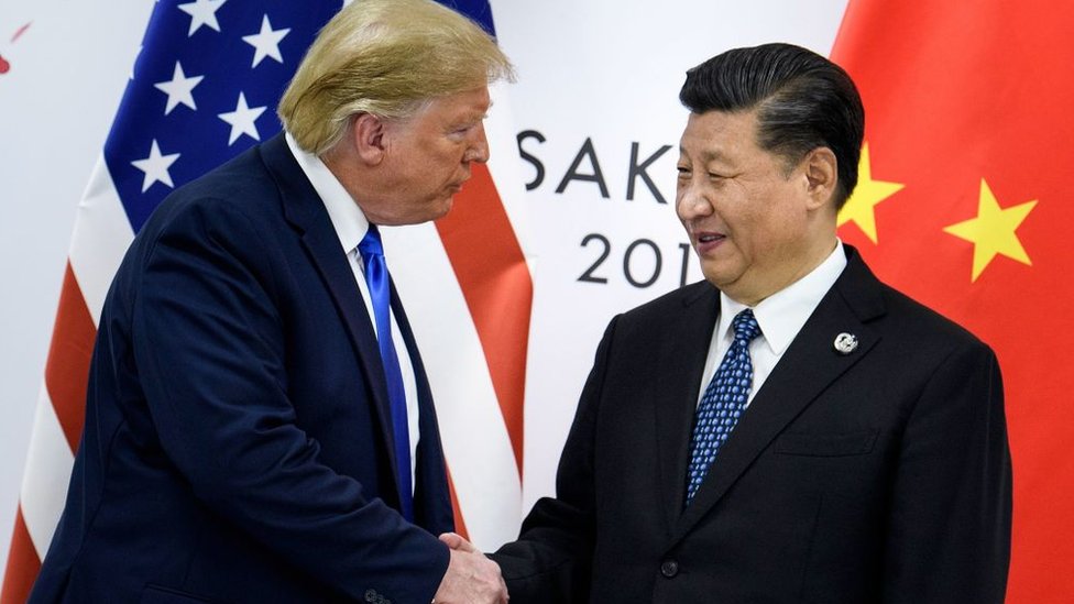 Donad Trump y Xi Jinping
