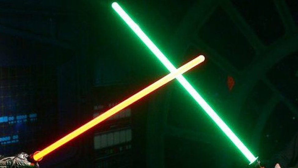 neon lightsaber