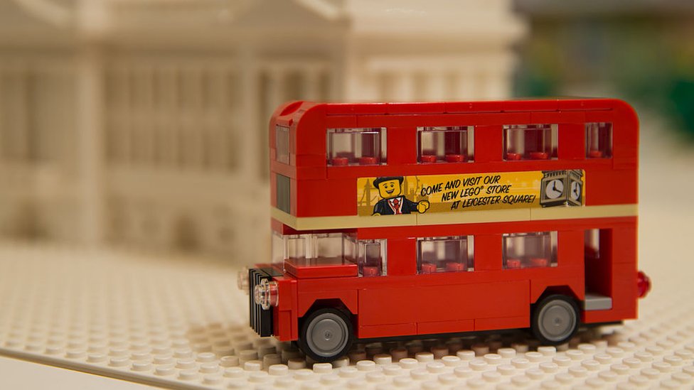 Лондонский автобус Lego