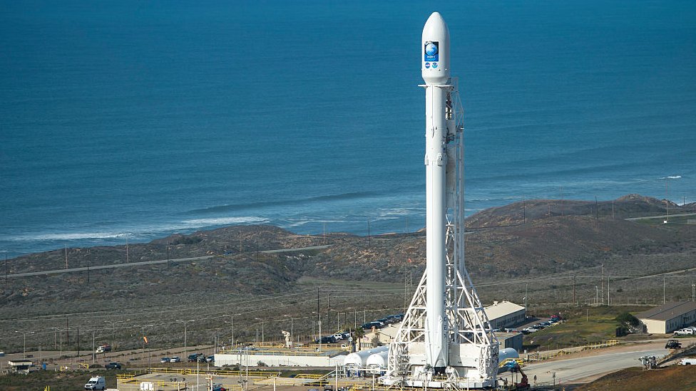SpaceX ha llevado a cabo lanzamientos desde California y desde Florida. (Foto: NASA) Un cohete Falcon9 de SpaceX (Foto: NASA)