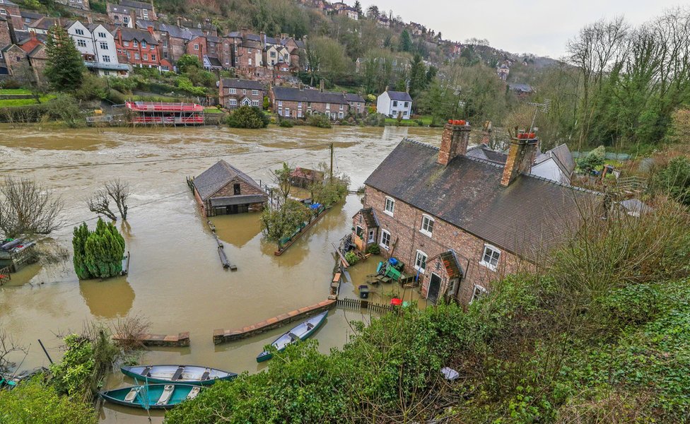 Наводнение в Айронбридже, Шропшир