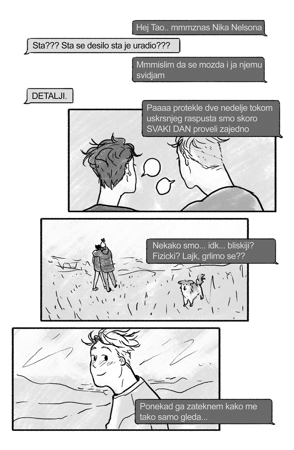 Stripovi i kultura: „Leptirići" - poljubac dvojice tinejdžera koji je uzburkao emocije u Srbiji 7 Strip