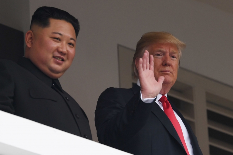 Trump y Kim Jong-un
