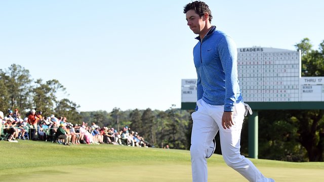 Rory McIlroy failed to mount a challenge in the final round