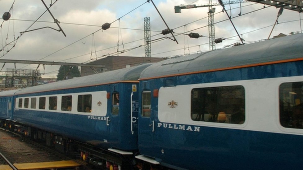 pullman train, 2006, london king's cross