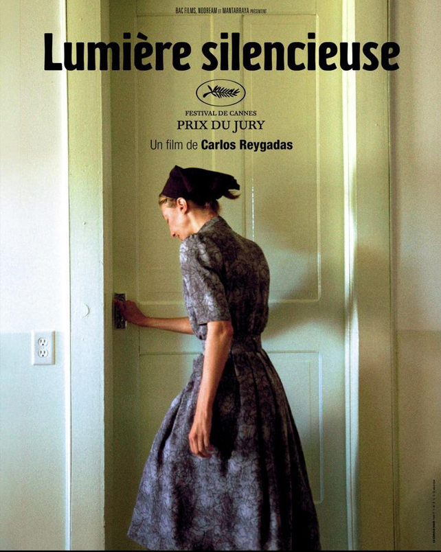 Cartel de la película "Luz silenciosa" de Carlos Reygadas que ganó el Premio del Jurado en Cannes en 2017.