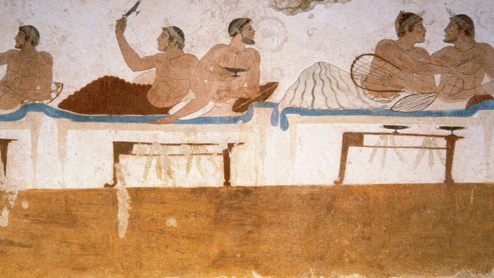 Arte griego Tumba del Buceador siglo V a. C.
