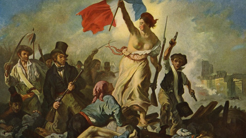 Halka Yol Gösteren Özgürlük, Eugene Delacroix
