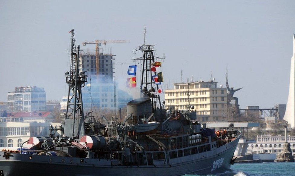 سيفاستوبول، القاعدة الرئيسية لأسطول البحر الأسود الروسي، تمنح البحرية الروسية إمكانية الوصول إلى البحر الأبيض المتوسط