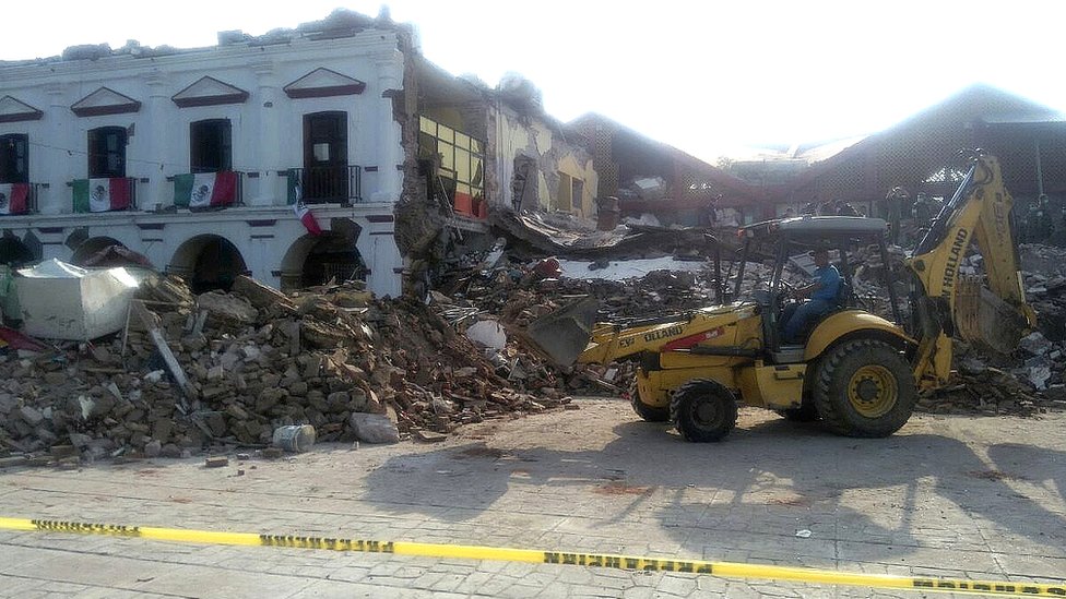 Meksiko, gempa, Oaxaca,