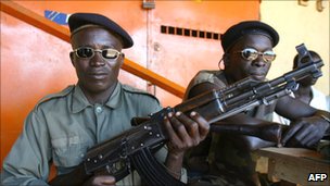 UA повстанцы во время гражданской войны в Кот-д'Ивуаре