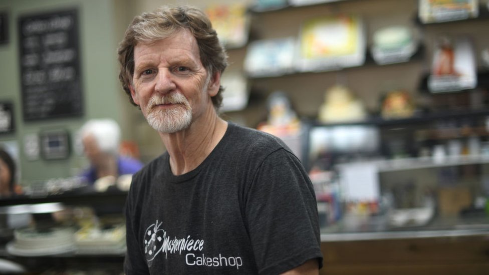 Jack Phillips, dueño de la pastelería Masterpiece Cakeshop en Lakewood, Colorado, Estados Unidos