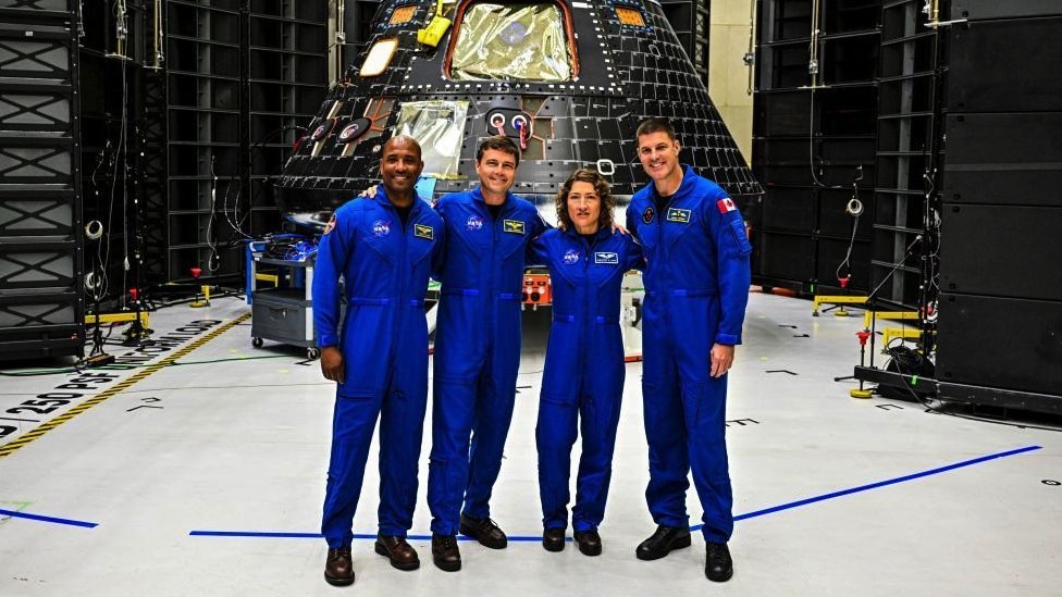 The crew of Artemis II