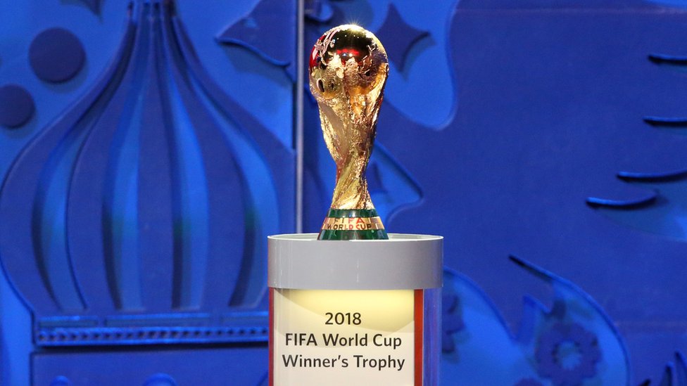 El trofeo que todos anhelan: la Copa del Mundo de Fútbol. Trofeo de la Copa del Mundo